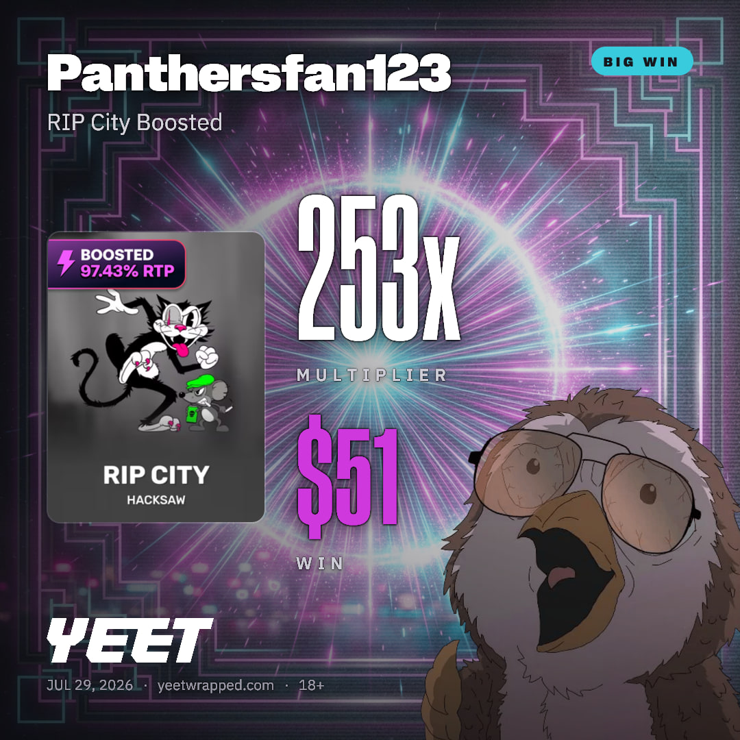 Panthersfan123 hit 252.8x on RIP City Boosted