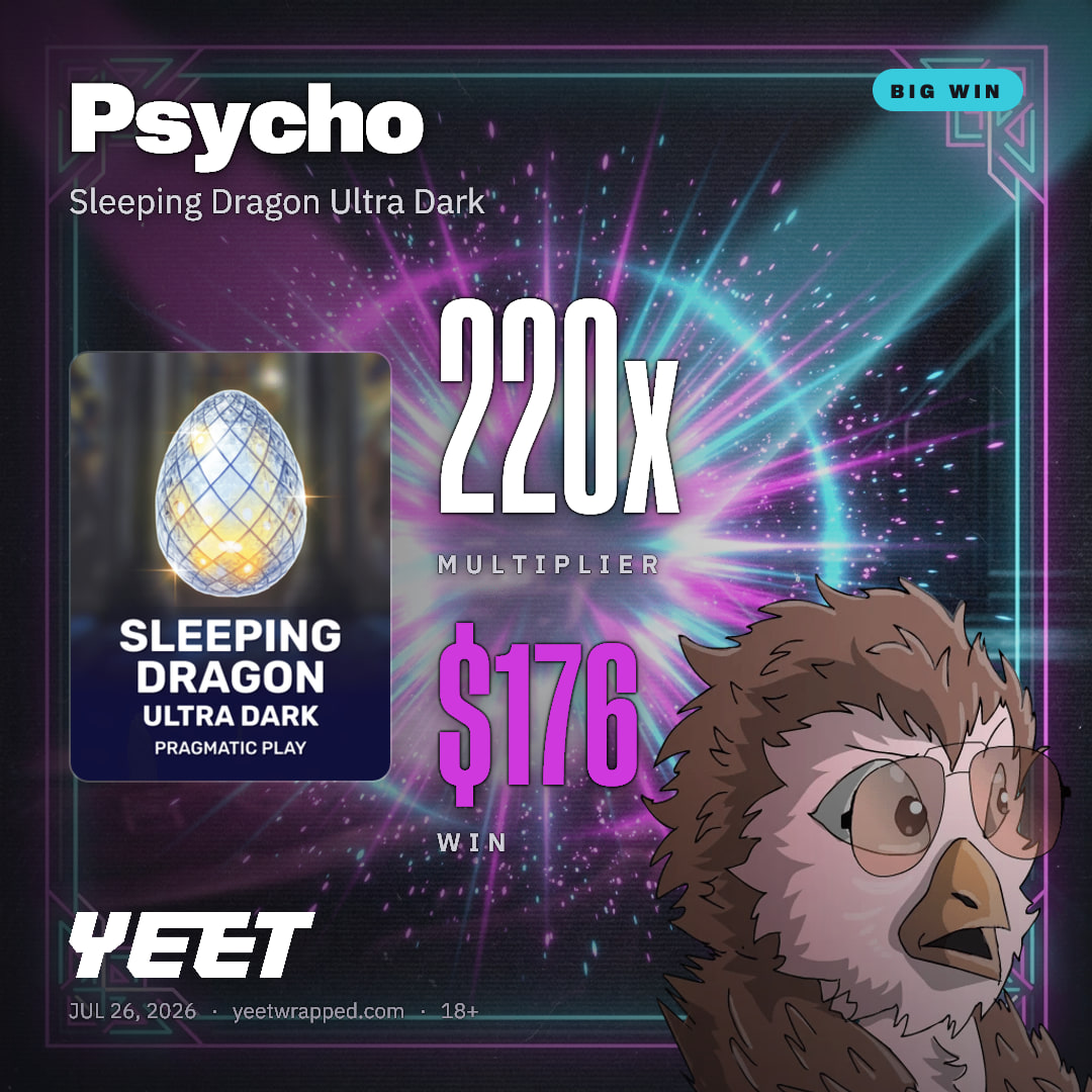 Psycho hit 220.3x on Sleeping Dragon Ultra Dark