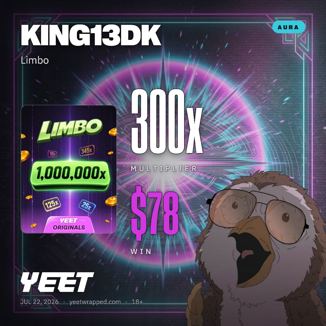 KING13DK hit 300x on Limbo