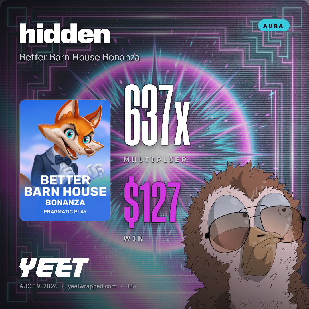 hidden hit 637.4x on Better Barn House Bonanza