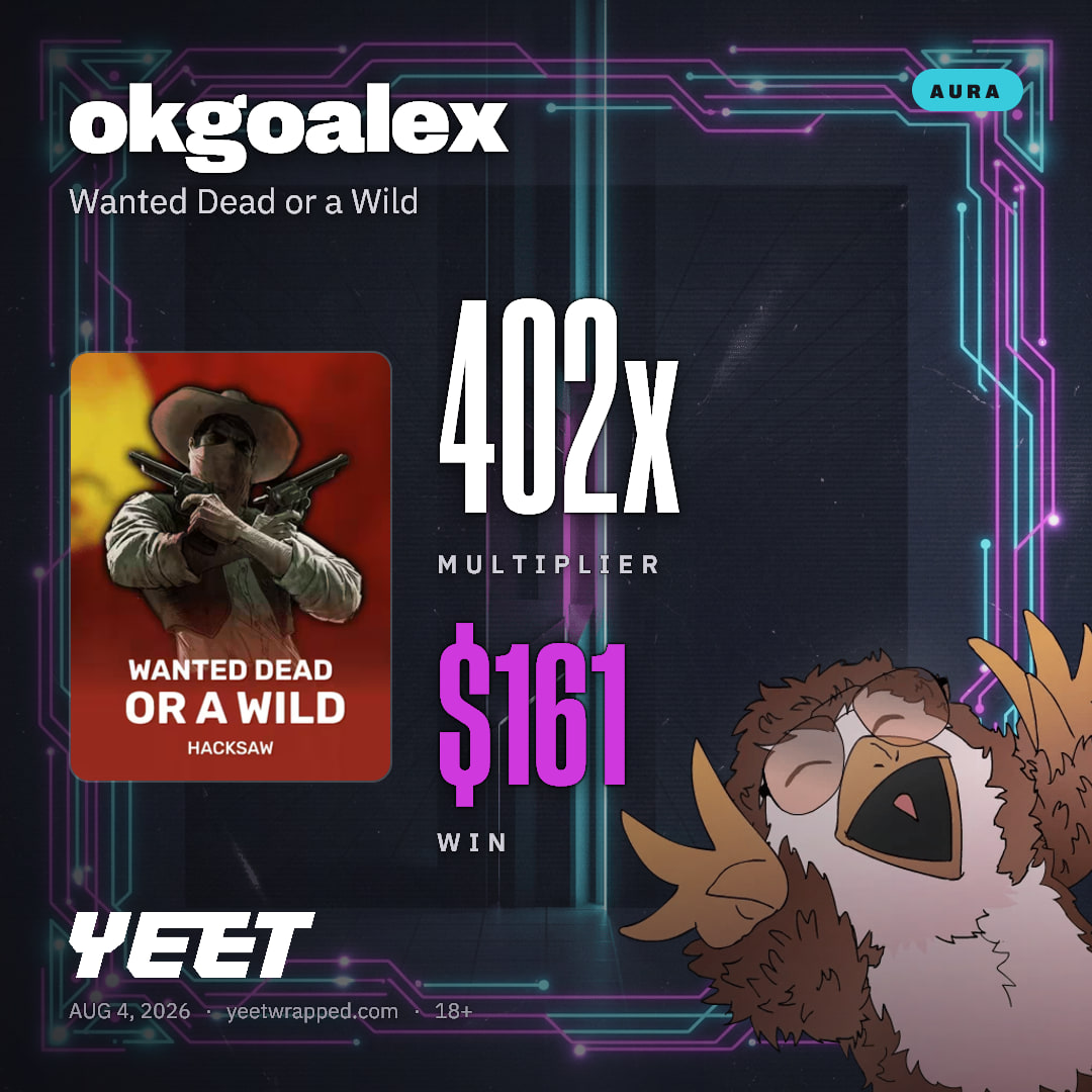 okgoalex hit 402x on Wanted Dead or a Wild