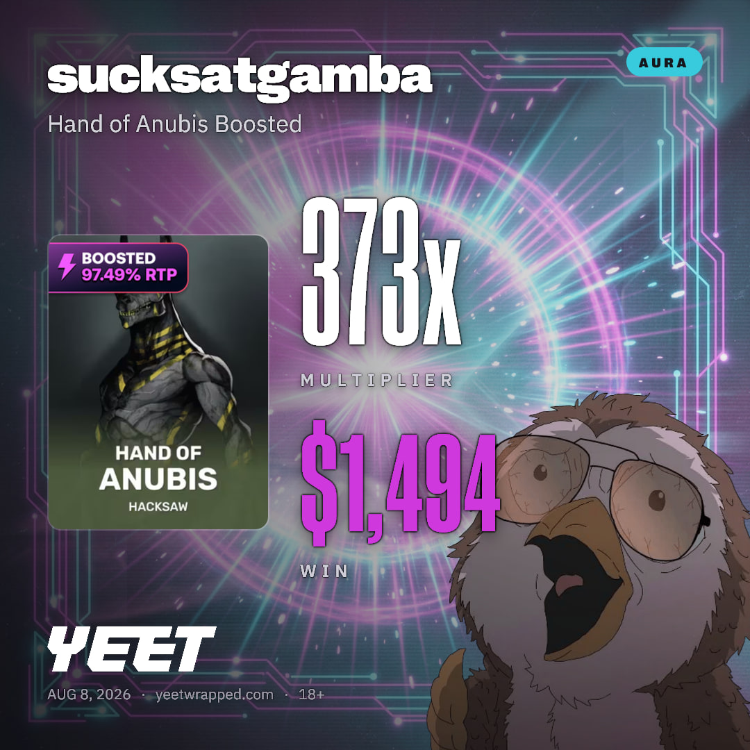 sucksatgamba hit 373.4x on Hand of Anubis Boosted