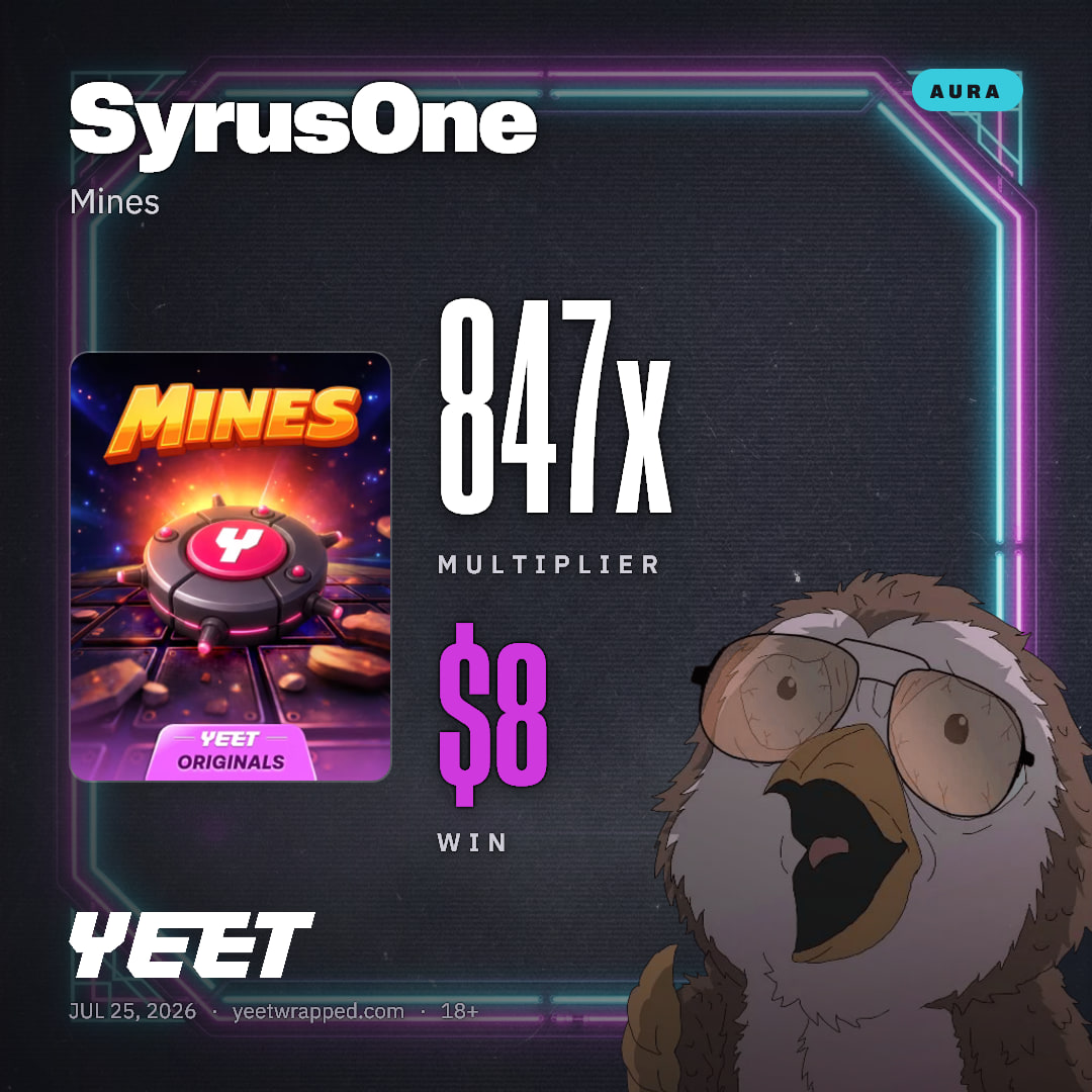 SyrusOne hit 847.3x on Mines