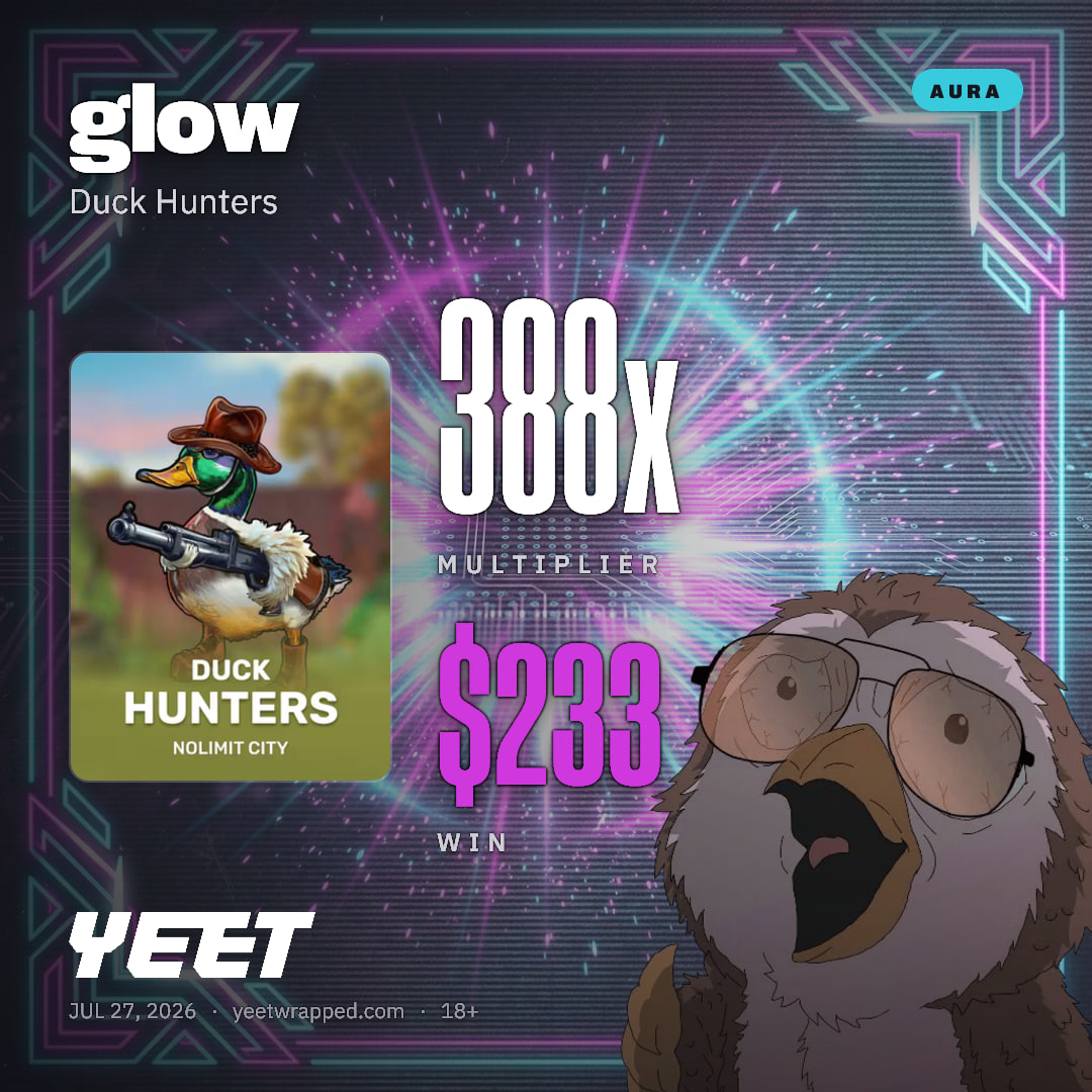 glow hit 387.8x on Duck Hunters
