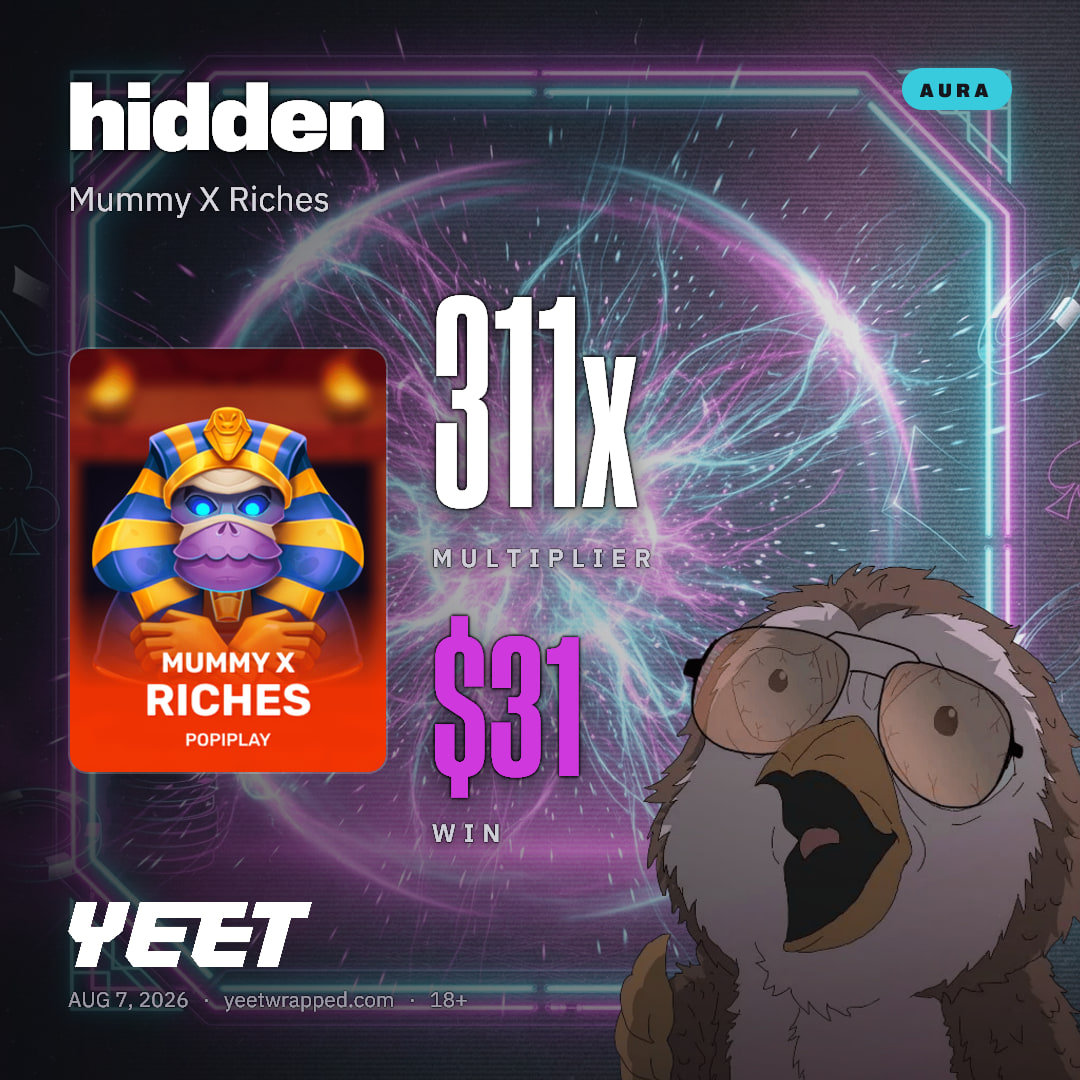 hidden hit 310.6x on Mummy X Riches
