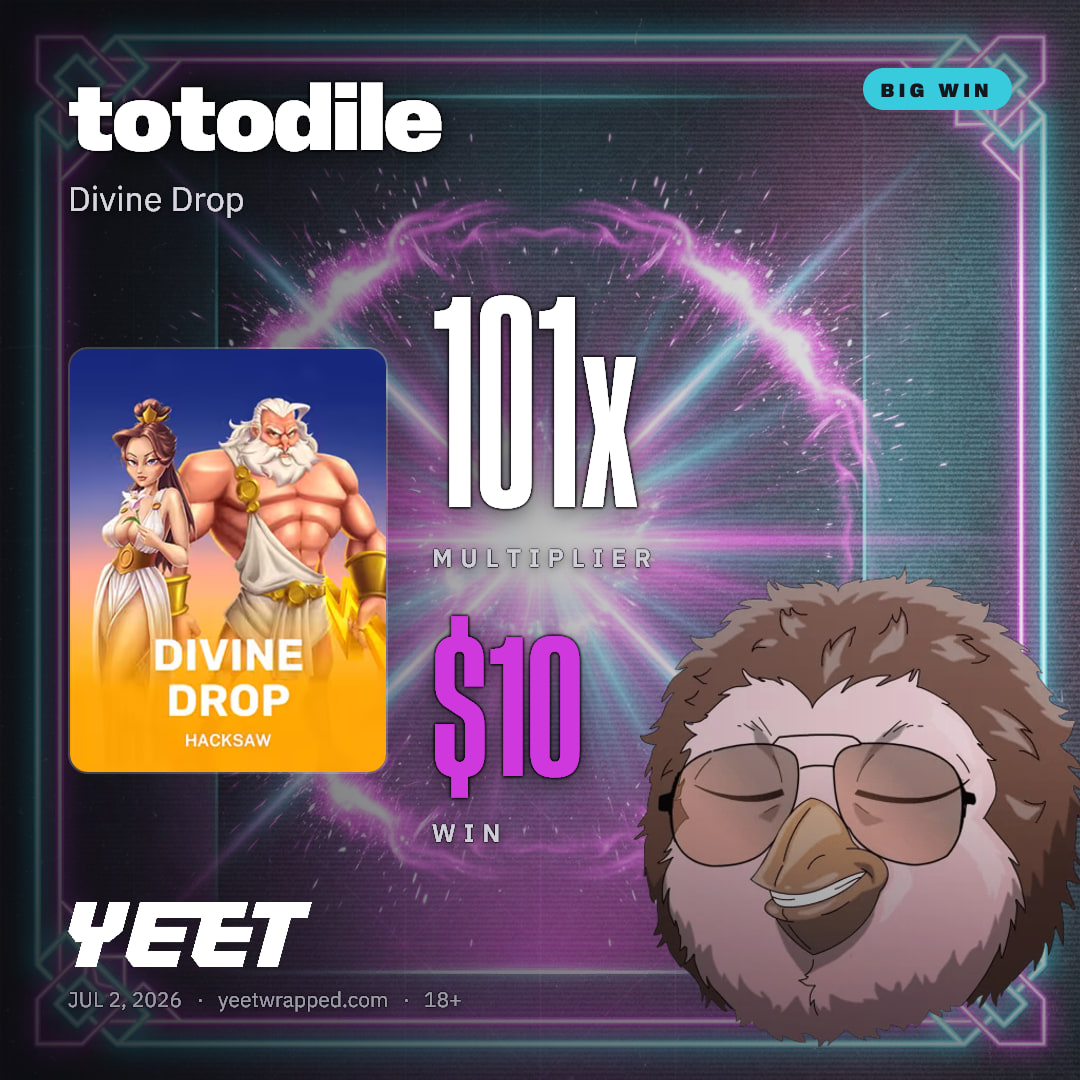 totodile hit 100.6x on Divine Drop