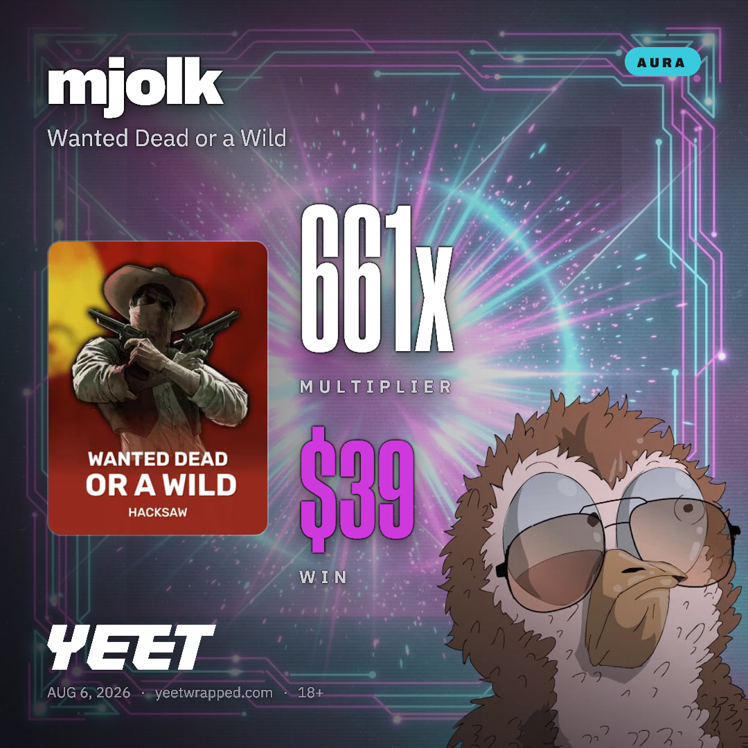 mjolk hit 660.9x on Wanted Dead or a Wild