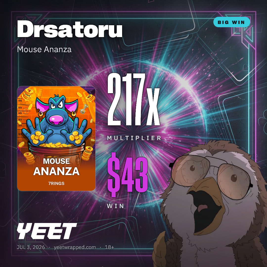 Drsatoru hit 216.9x on Mouse Ananza
