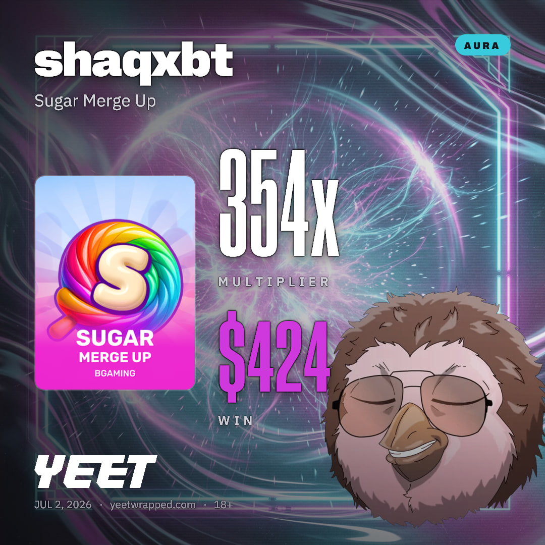 shaqxbt hit 353.6x on Sugar Merge Up
