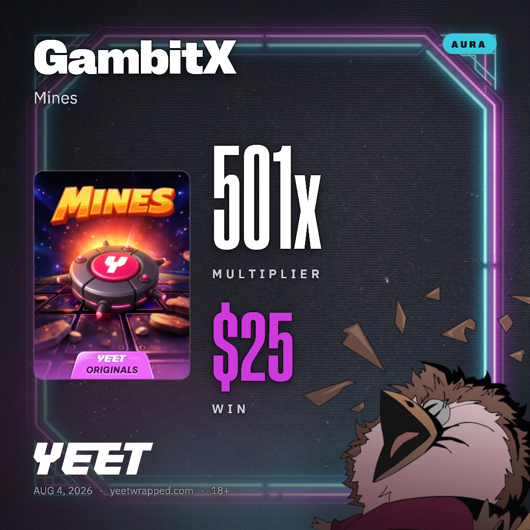 GambitX hit 501x on Mines