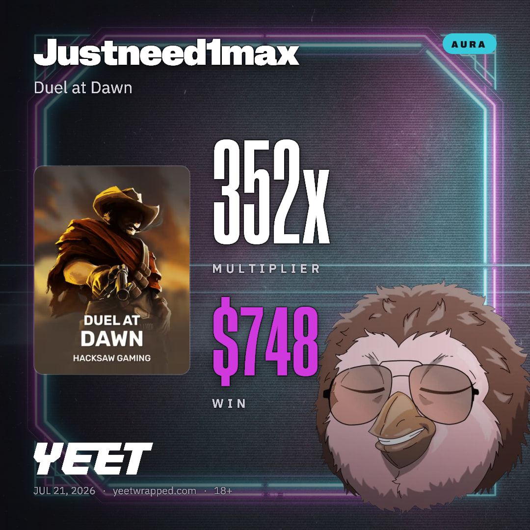 Justneed1max hit 351.9x on Duel at Dawn