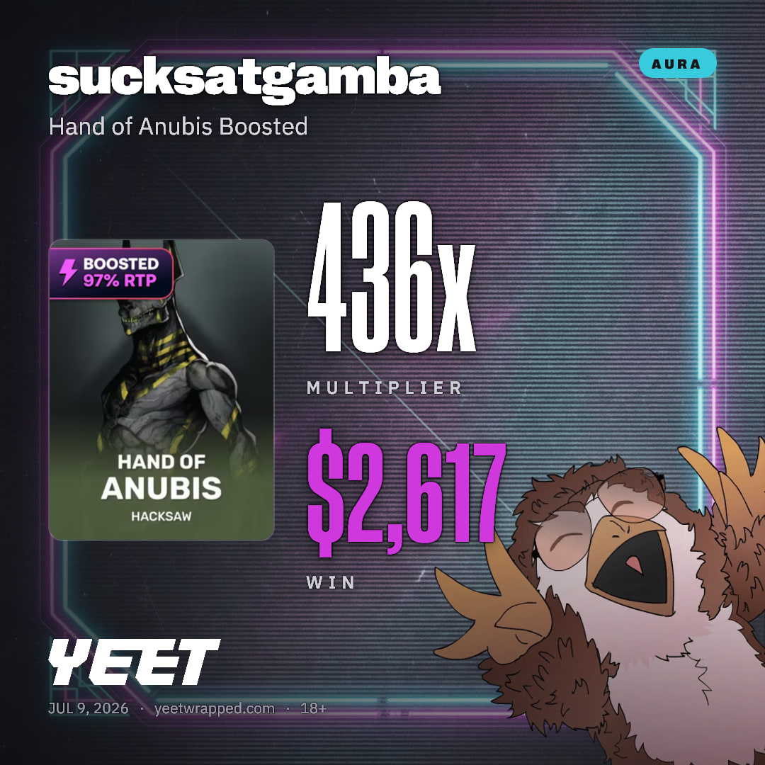 sucksatgamba hit 436.1x on Hand of Anubis Boosted