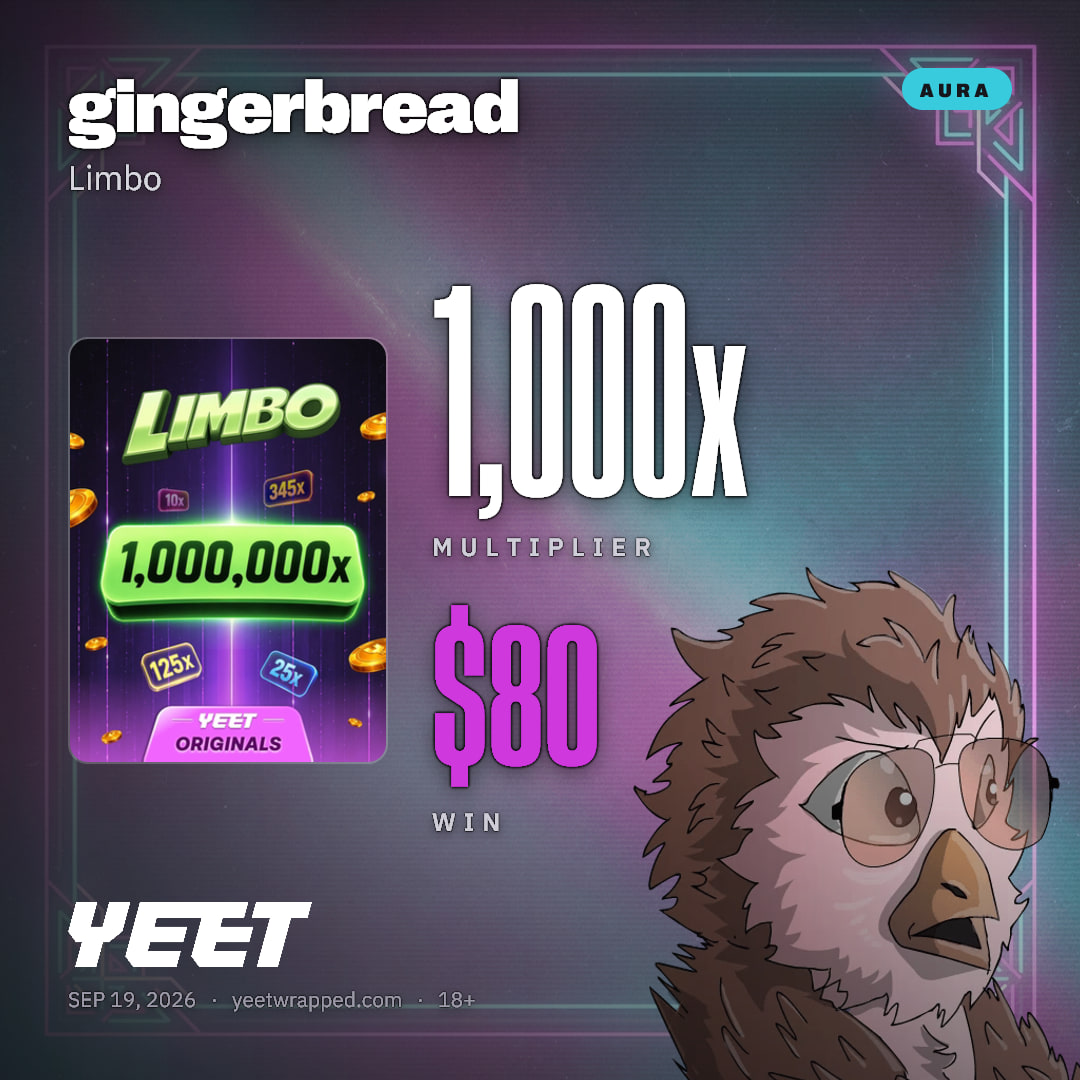 gingerbread hit 1,000x on Limbo