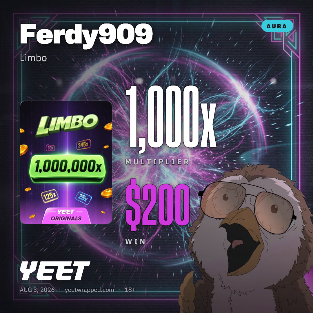 Ferdy909 hit 1,000x on Limbo