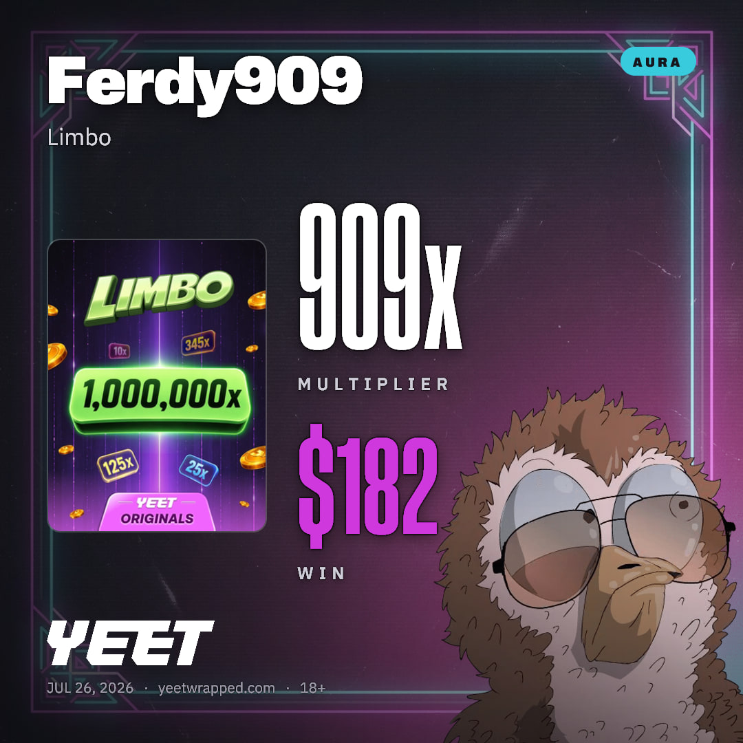 Ferdy909 hit 909x on Limbo