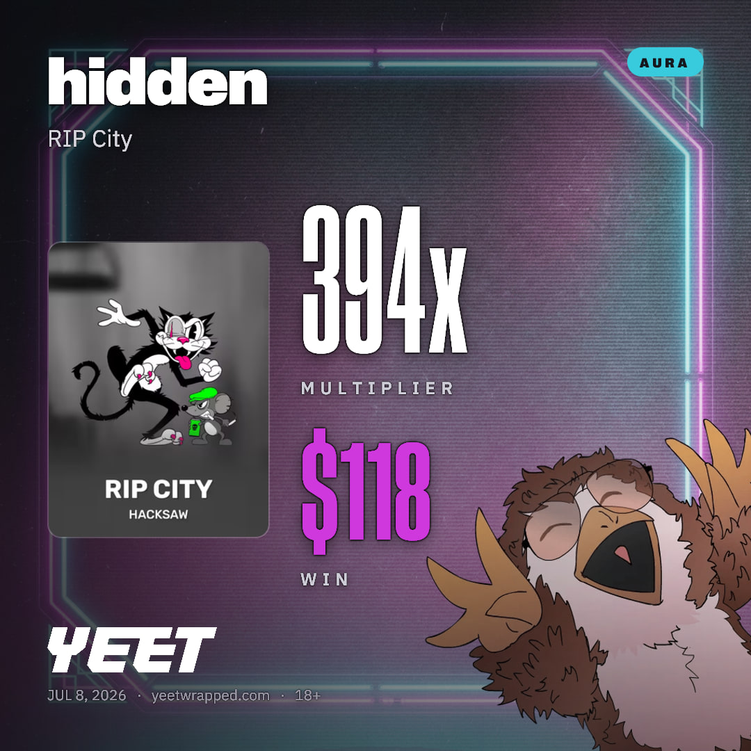 hidden hit 394.2x on RIP City