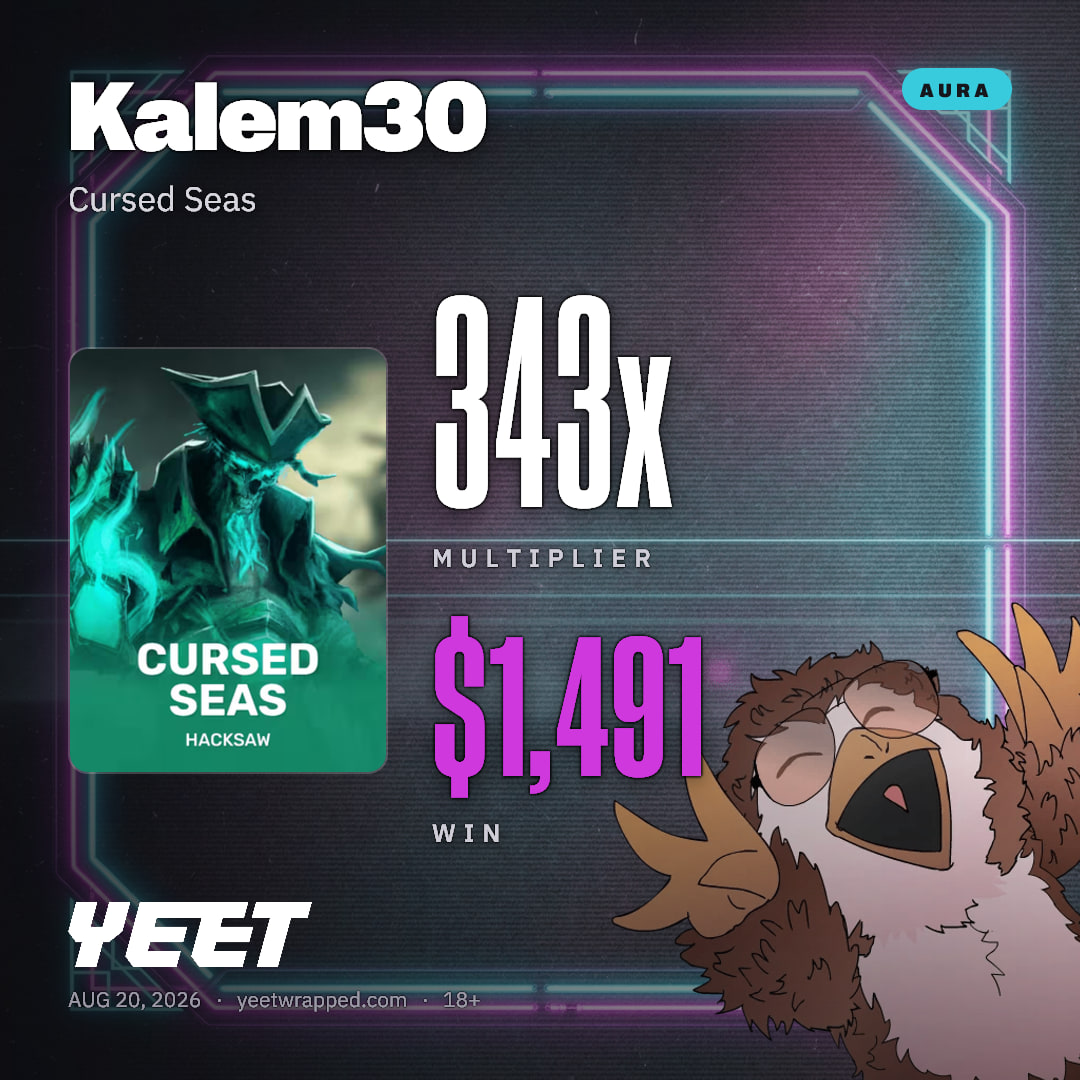 Kalem30 hit 342.7x on Cursed Seas