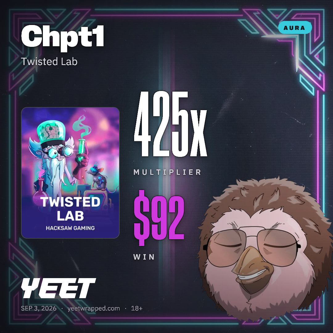 Chpt1 hit 425.1x on Twisted Lab