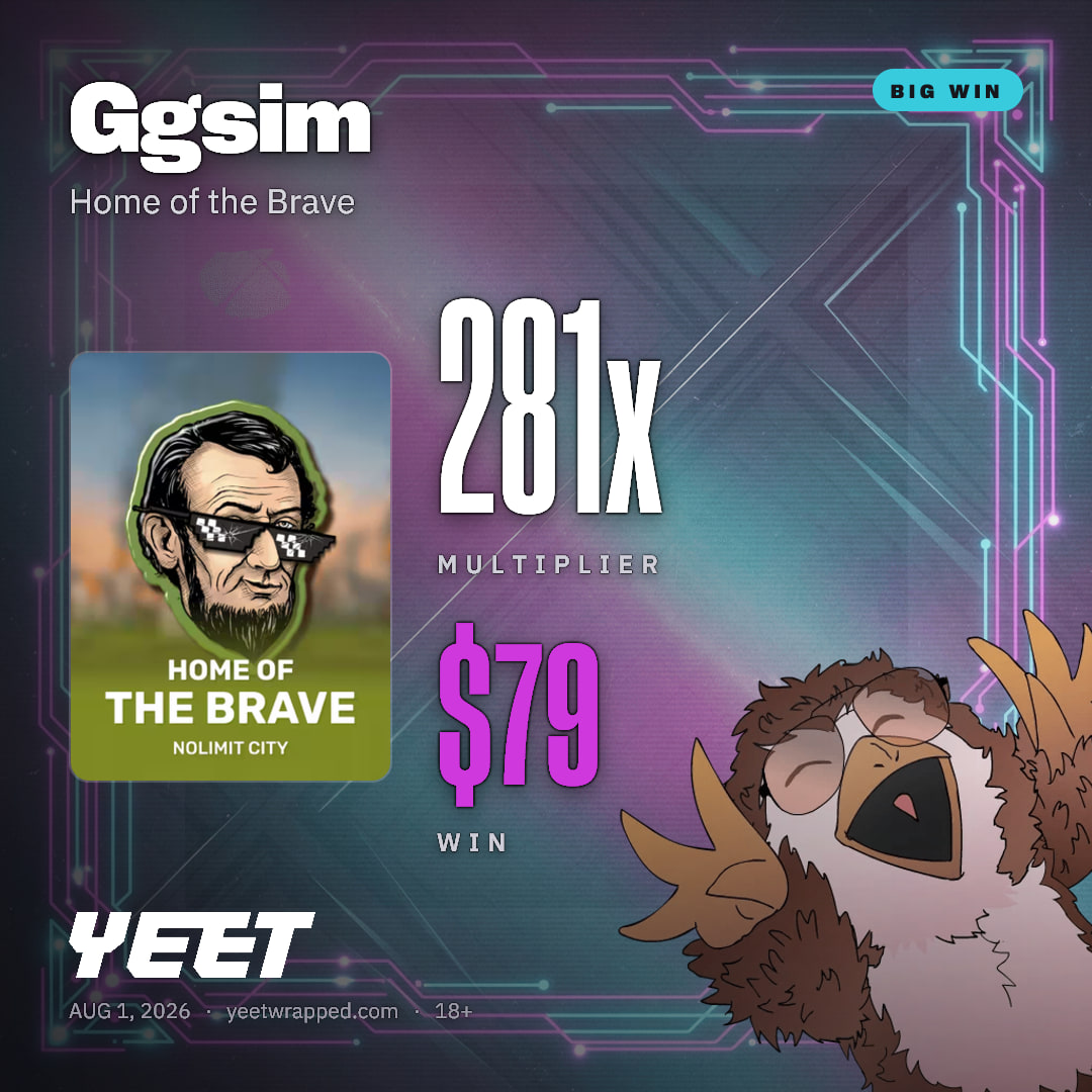 Ggsim hit 280.8x on Home of the Brave
