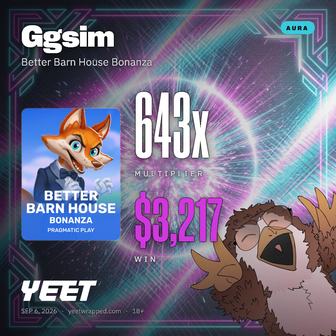 Ggsim hit 643.4x on Better Barn House Bonanza