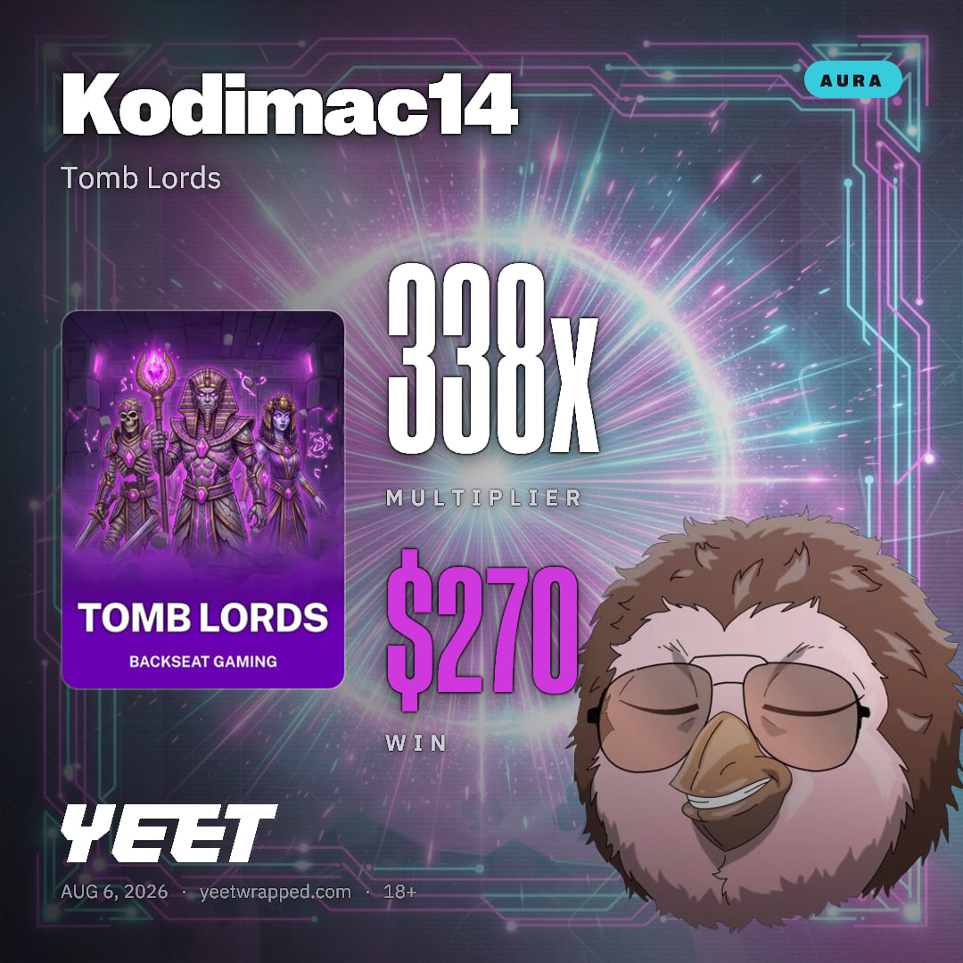 Kodimac14 hit 337.9x on Tomb Lords