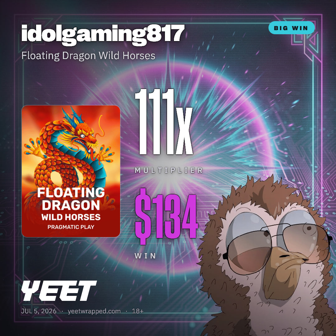 idolgaming817 hit 111.3x on Floating Dragon Wild Horses