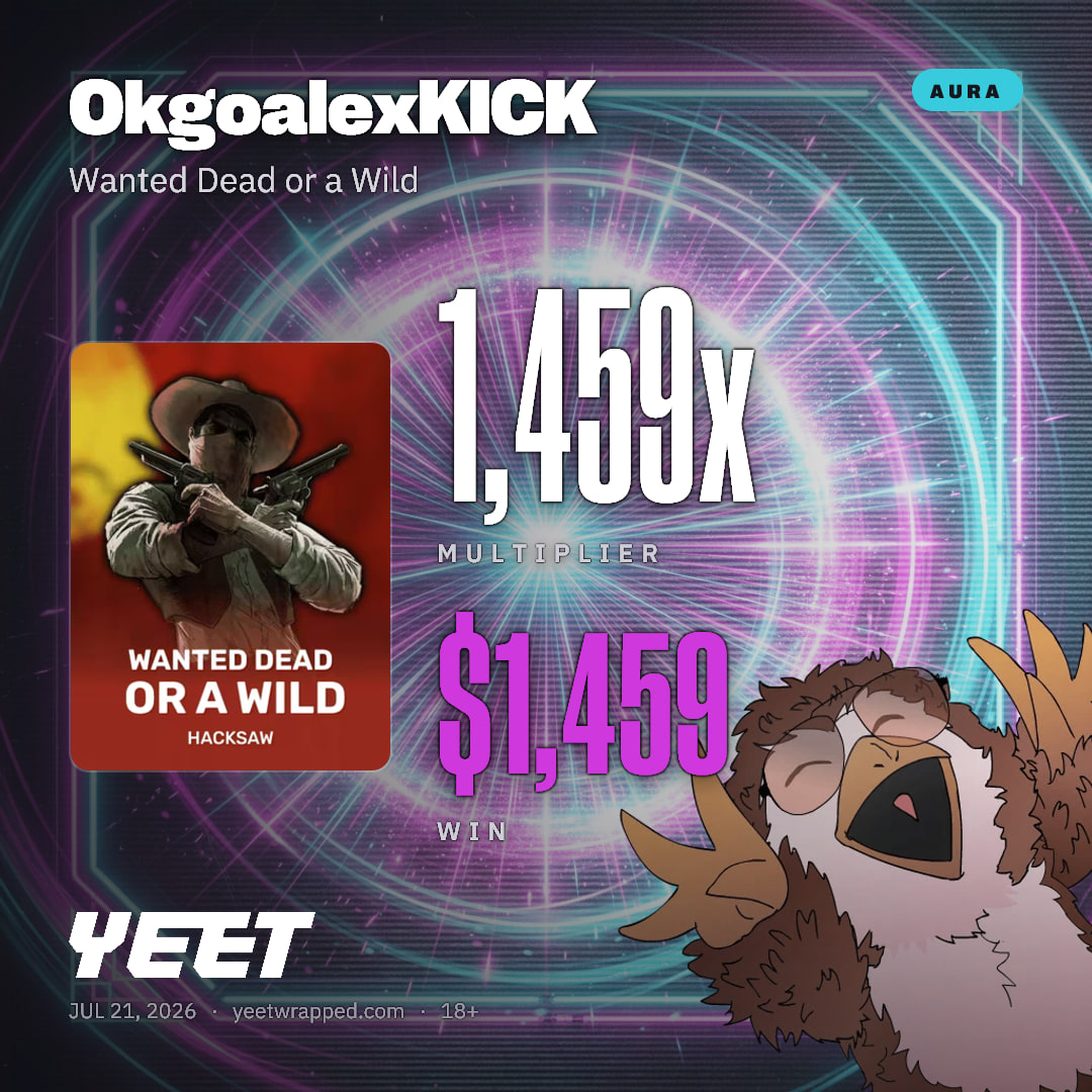 OkgoalexKICK hit 1,459x on Wanted Dead or a Wild