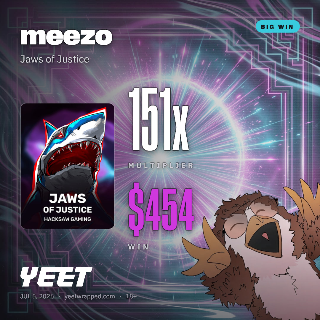 meezo hit 151.3x on Jaws of Justice