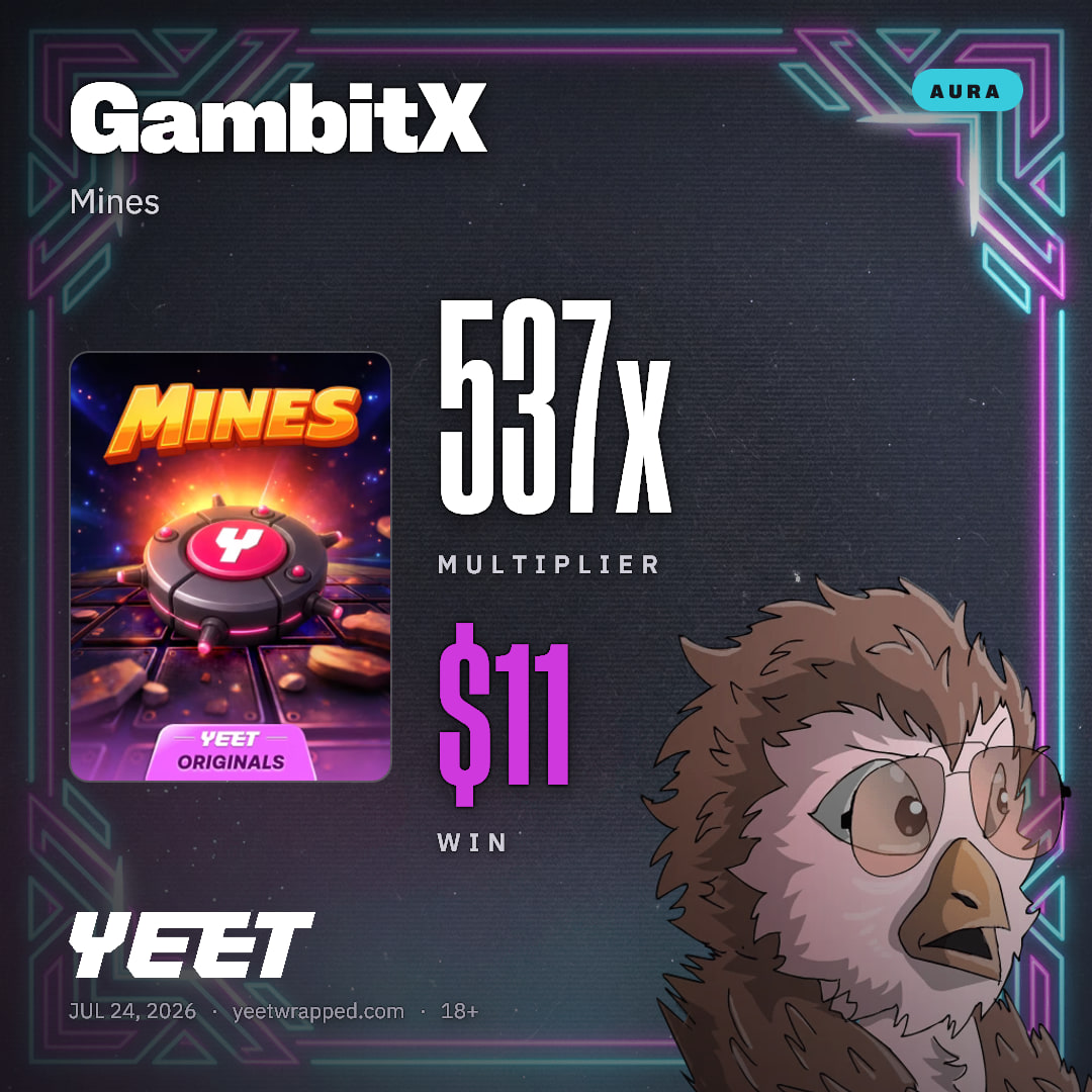 GambitX hit 537.2x on Mines