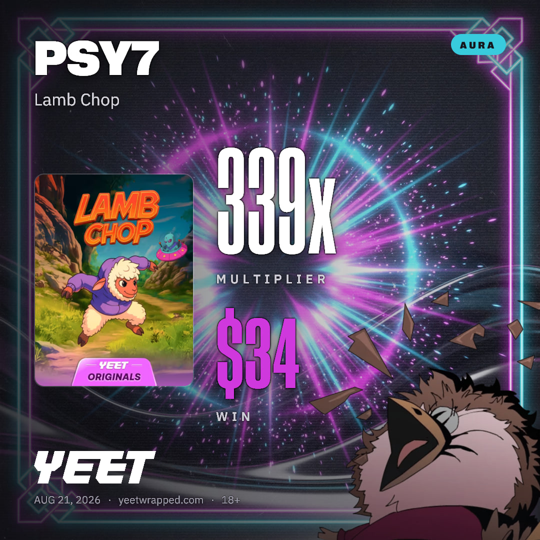 PSY7 hit 338.7x on Lamb Chop