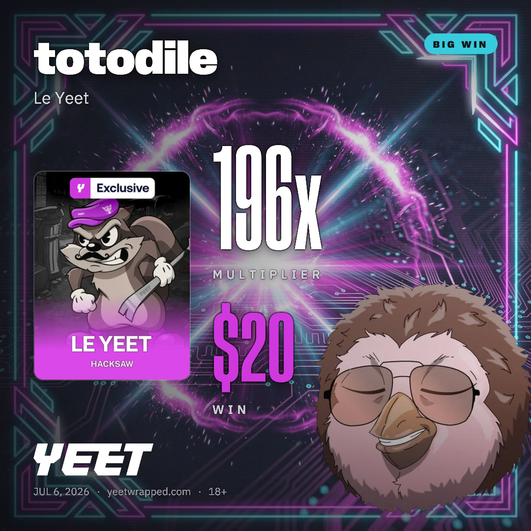 totodile hit 196.3x on Le Yeet