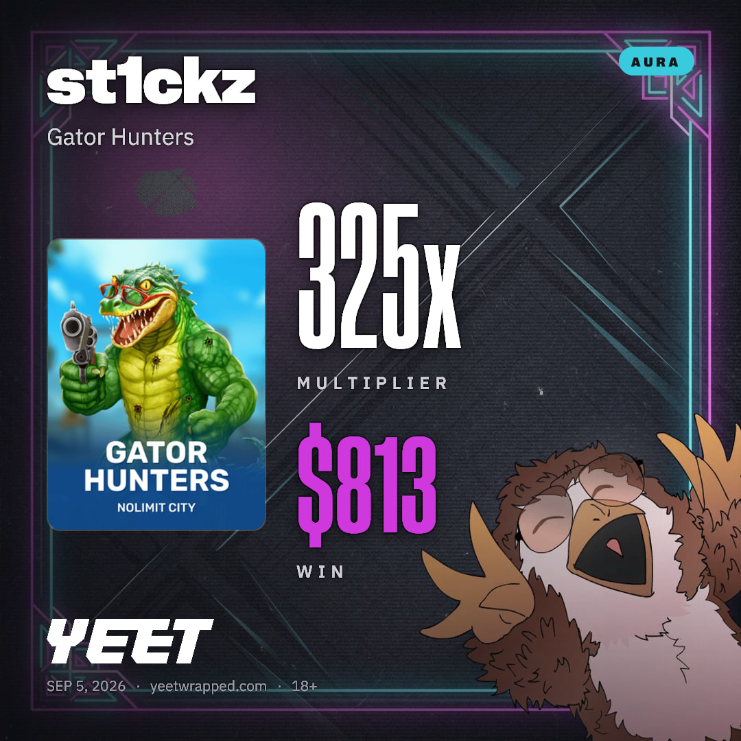 st1ckz hit 325x on Gator Hunters