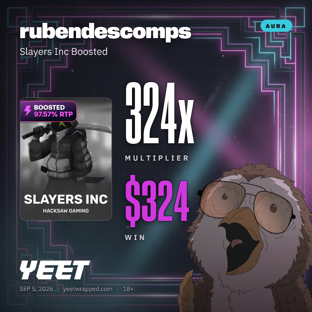 rubendescomps hit 324x on Slayers Inc Boosted