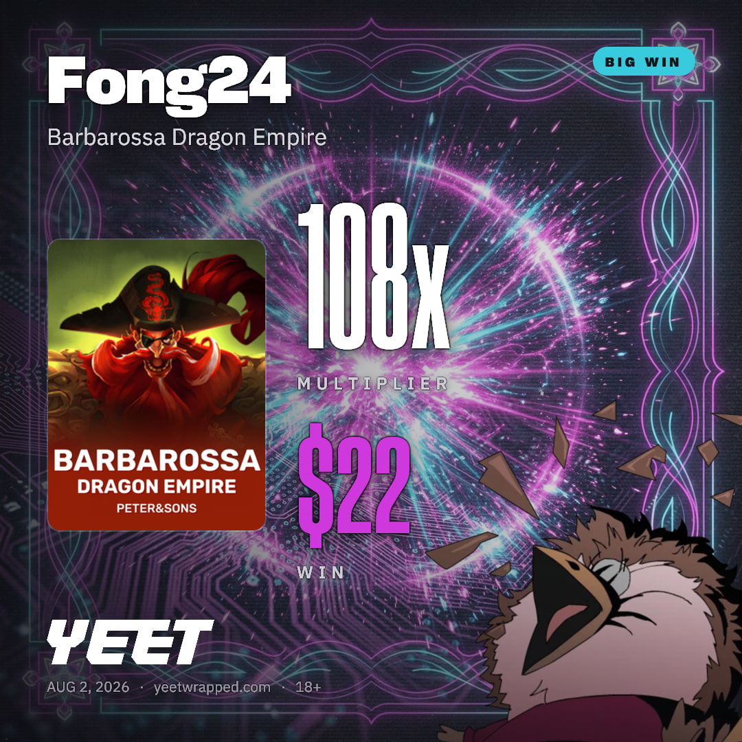 Fong24 hit 108.2x on Barbarossa Dragon Empire