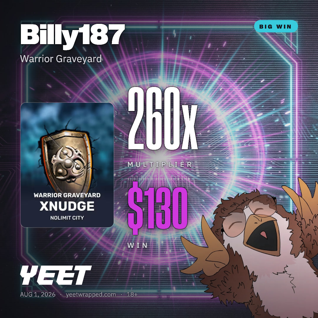 Billy187 hit 260x on Warrior Graveyard