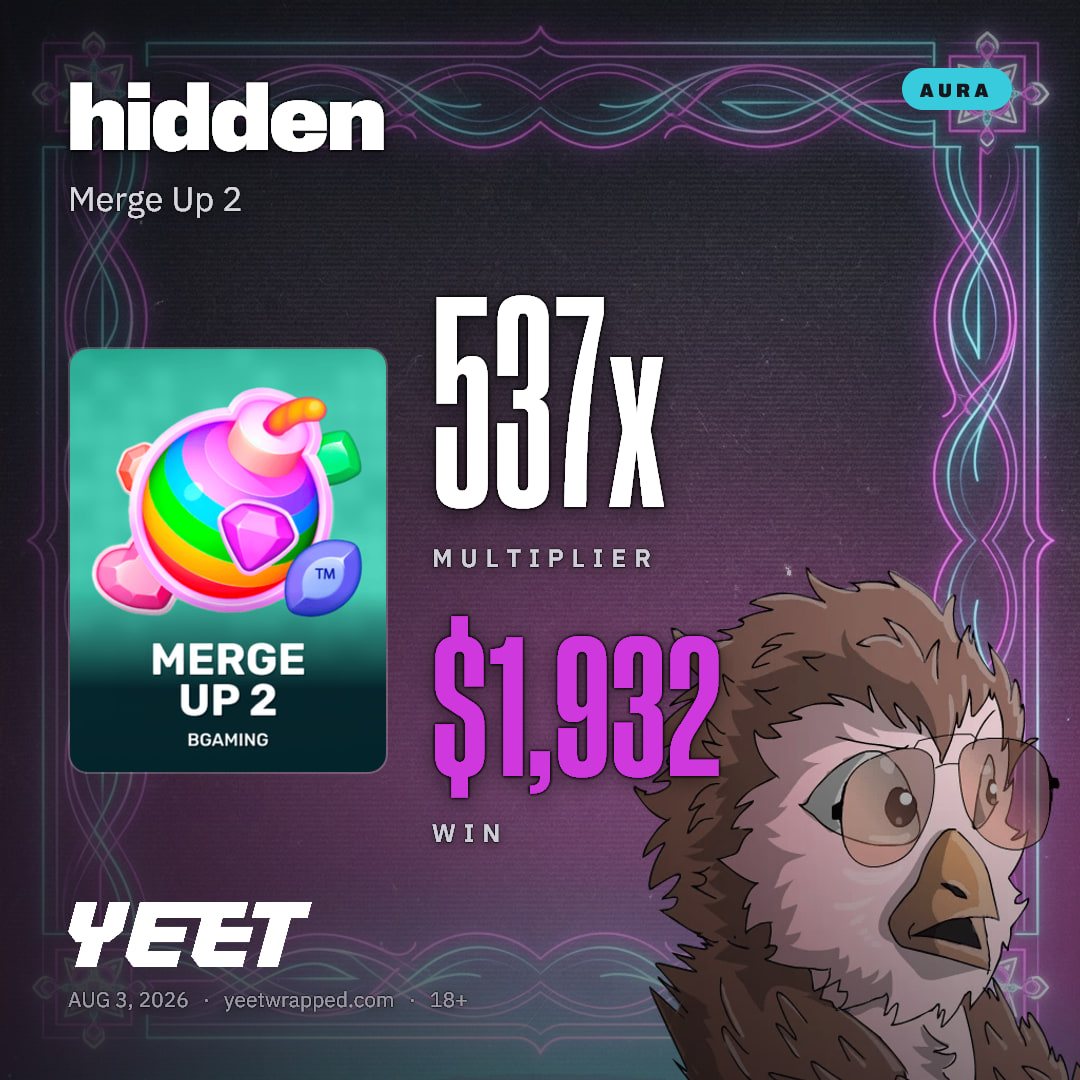 hidden hit 536.7x on Merge Up 2