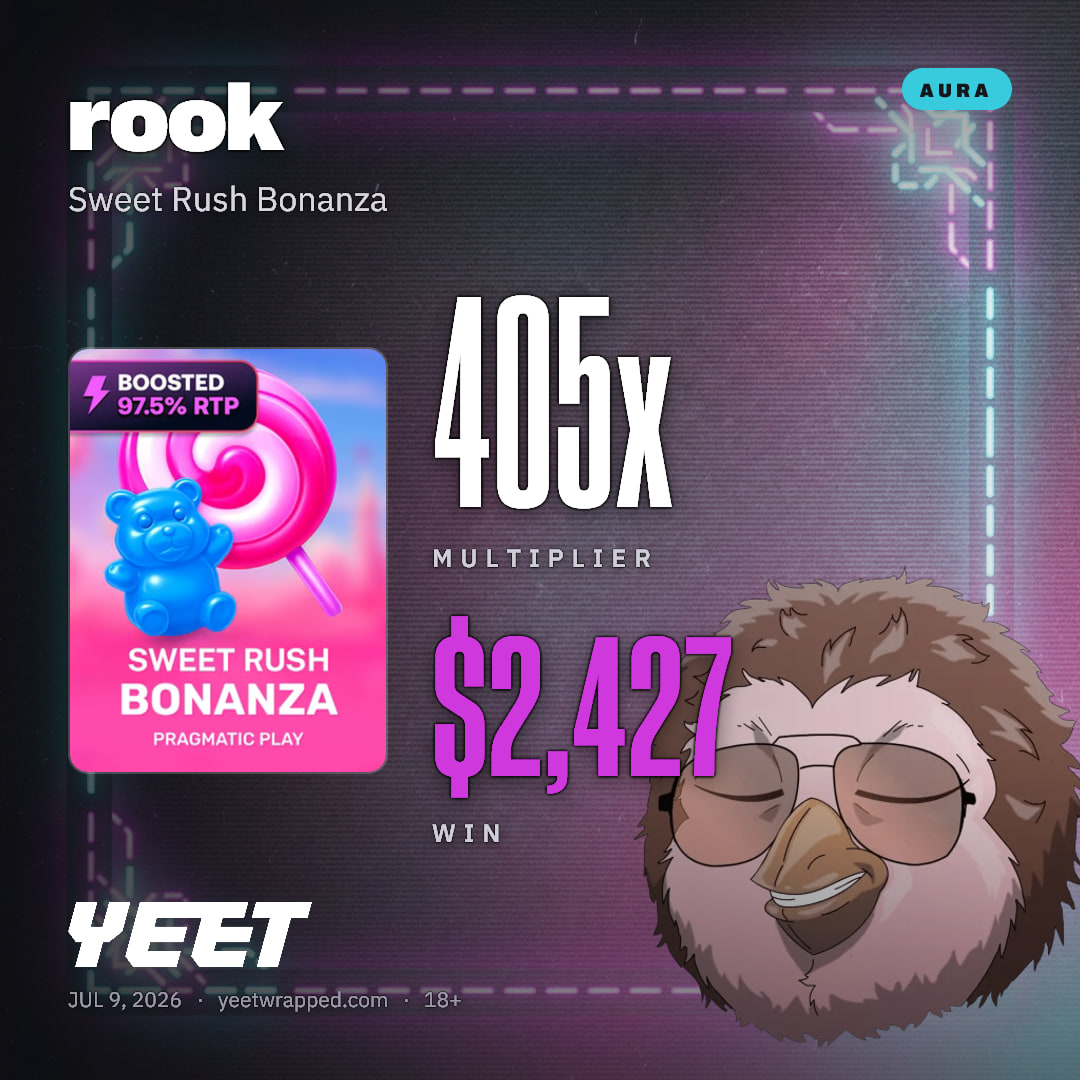 rook hit 404.5x on Sweet Rush Bonanza