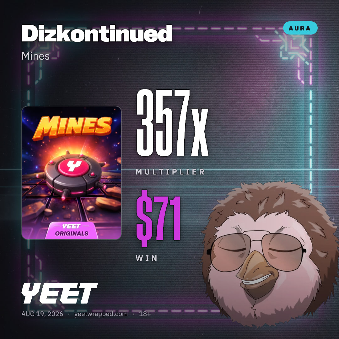Dizkontinued hit 356.6x on Mines
