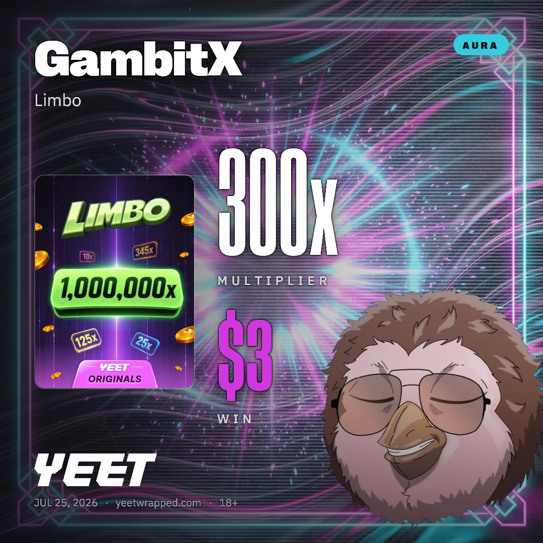 GambitX hit 300x on Limbo