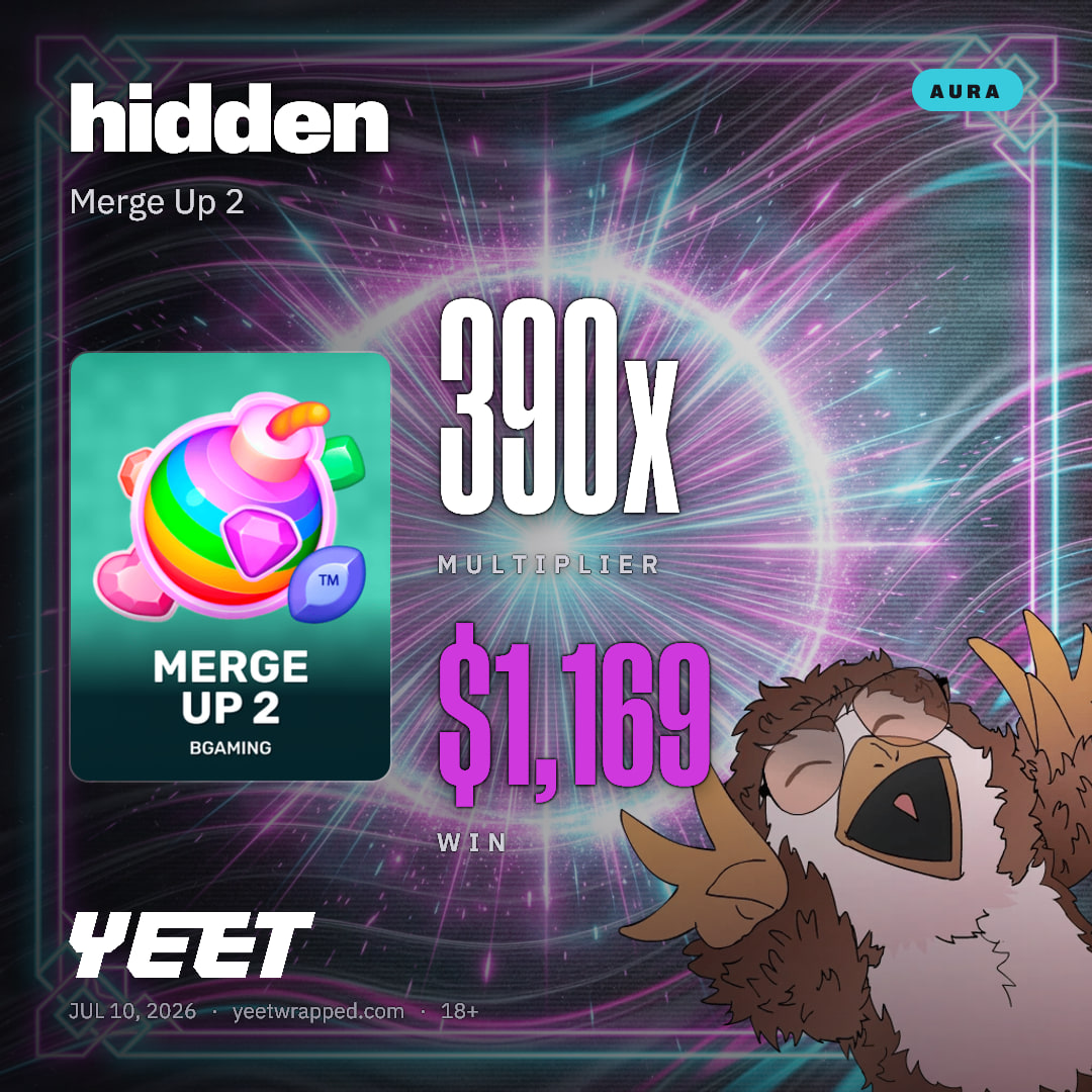 hidden hit 389.7x on Merge Up 2