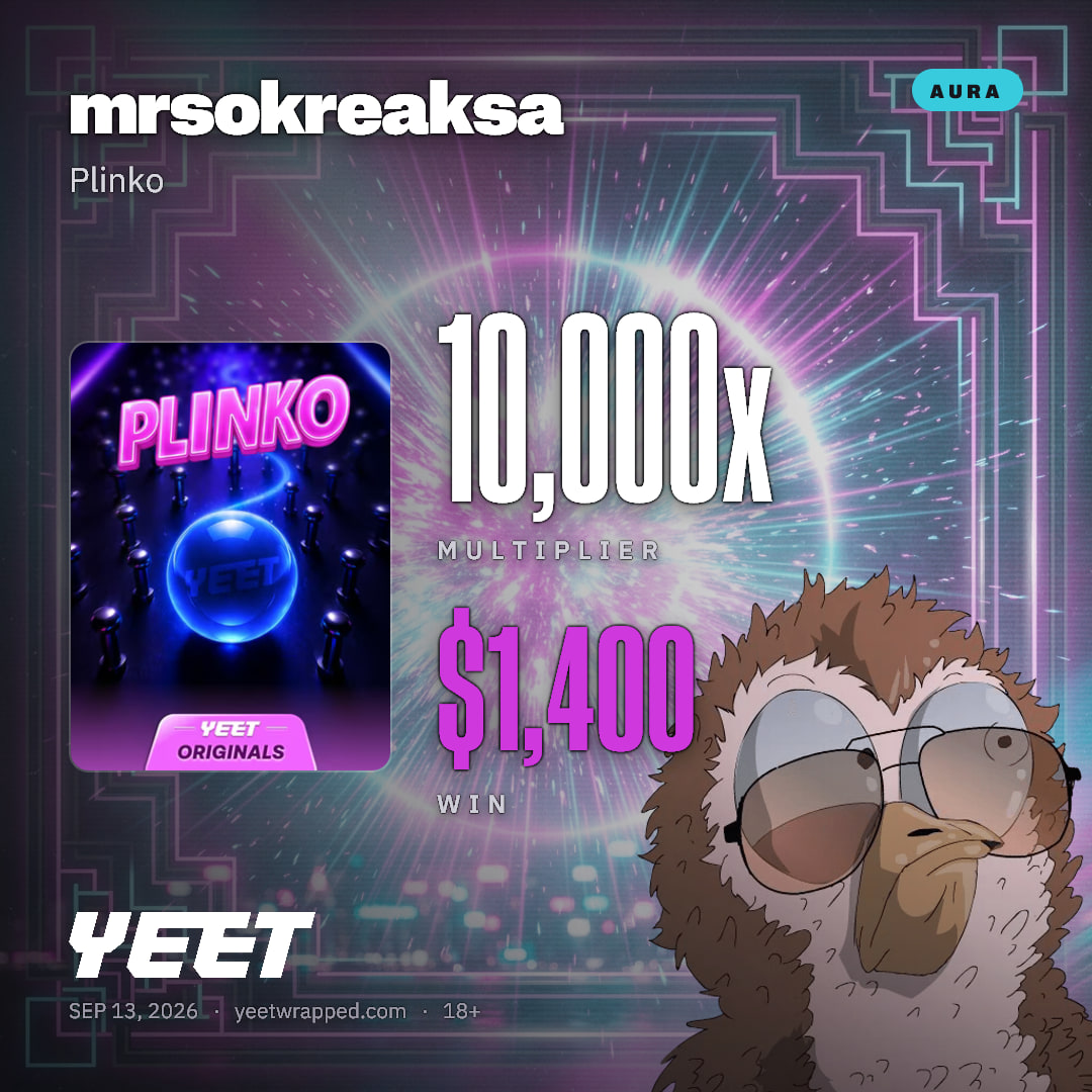 mrsokreaksa hit 10,000x on Plinko