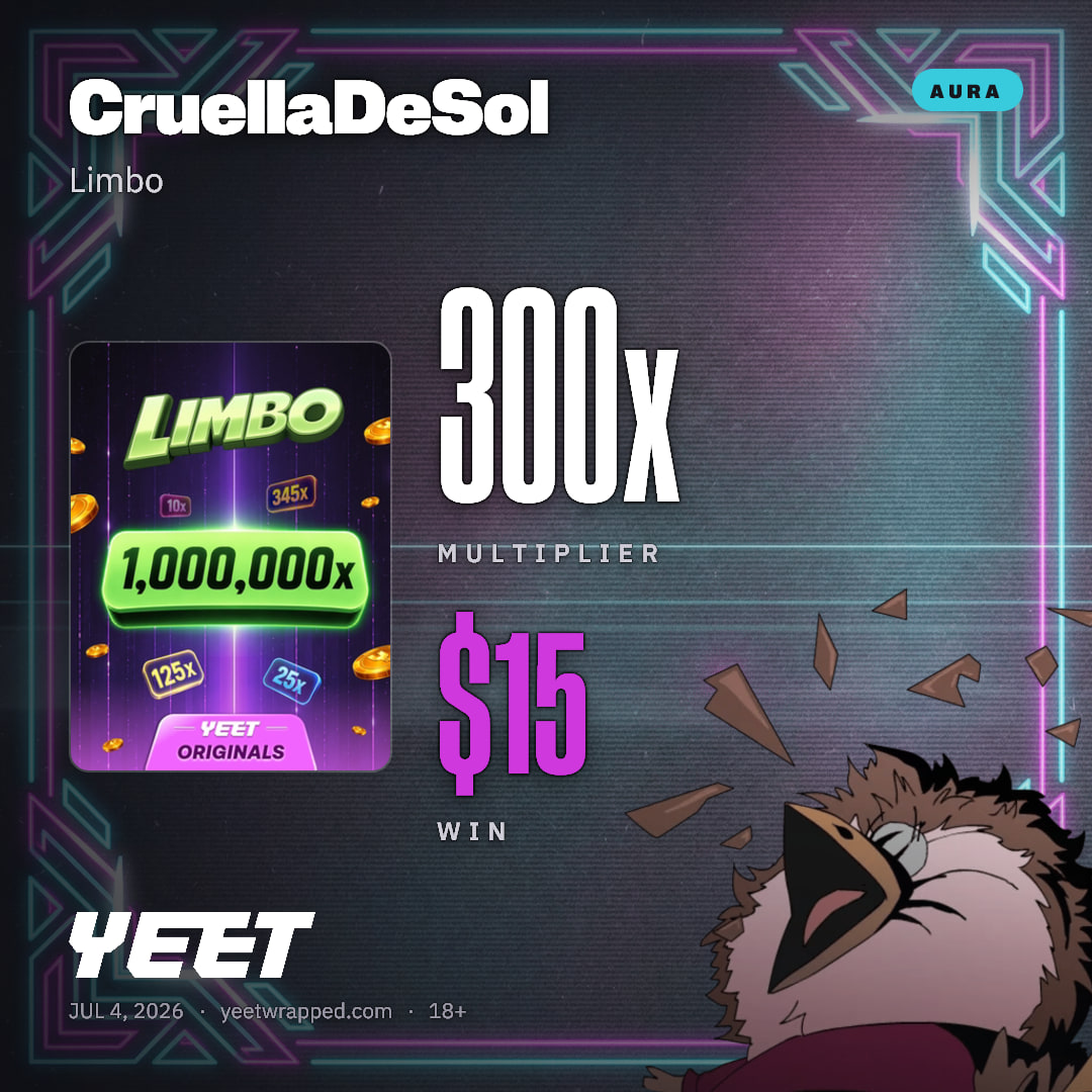CruellaDeSol hit 300x on Limbo