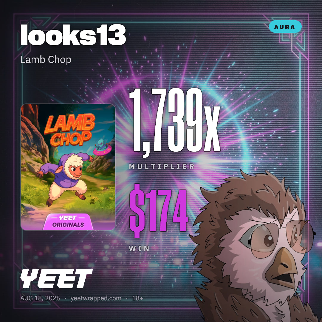 looks13 hit 1,739x on Lamb Chop