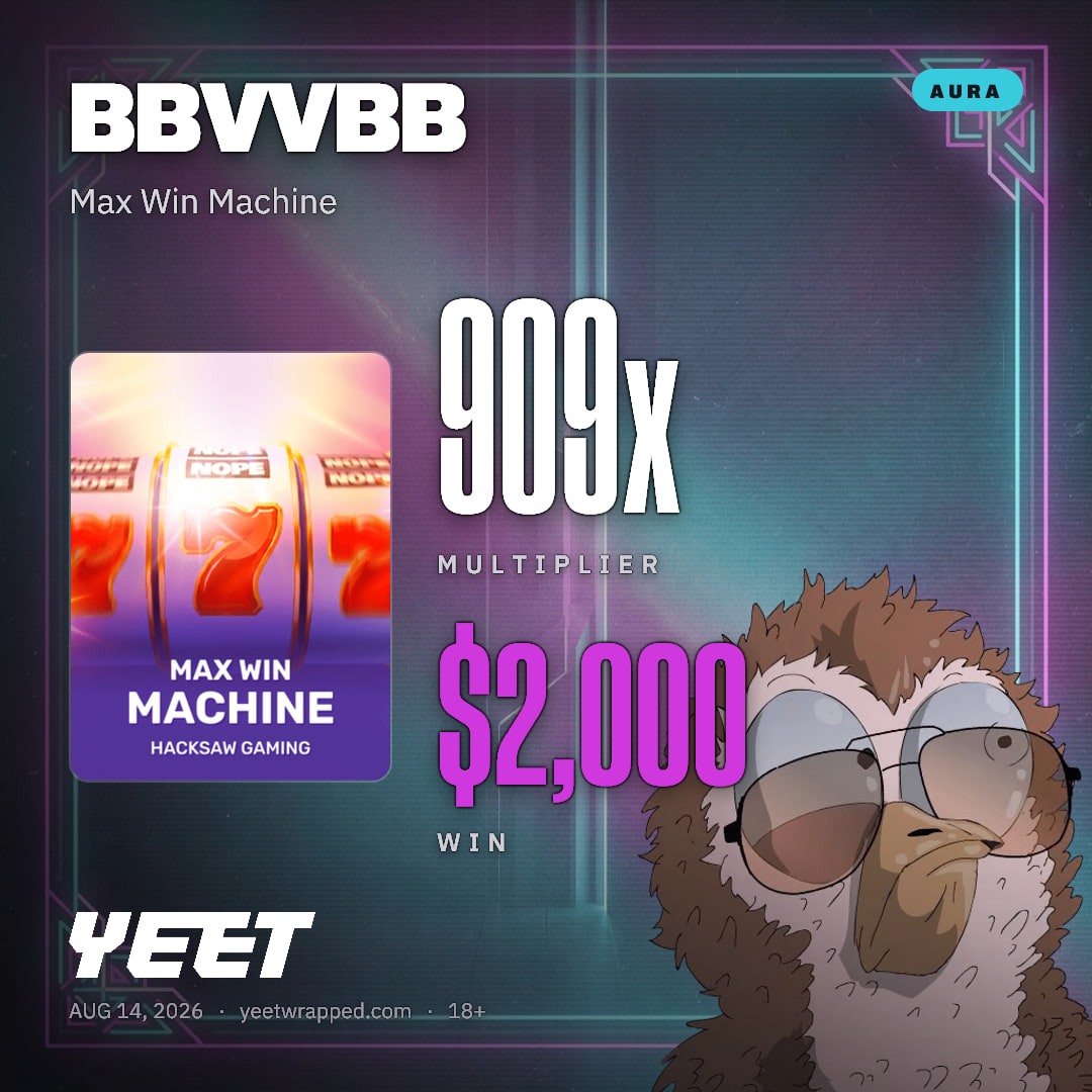 BBVVBB hit 909.1x on Max Win Machine