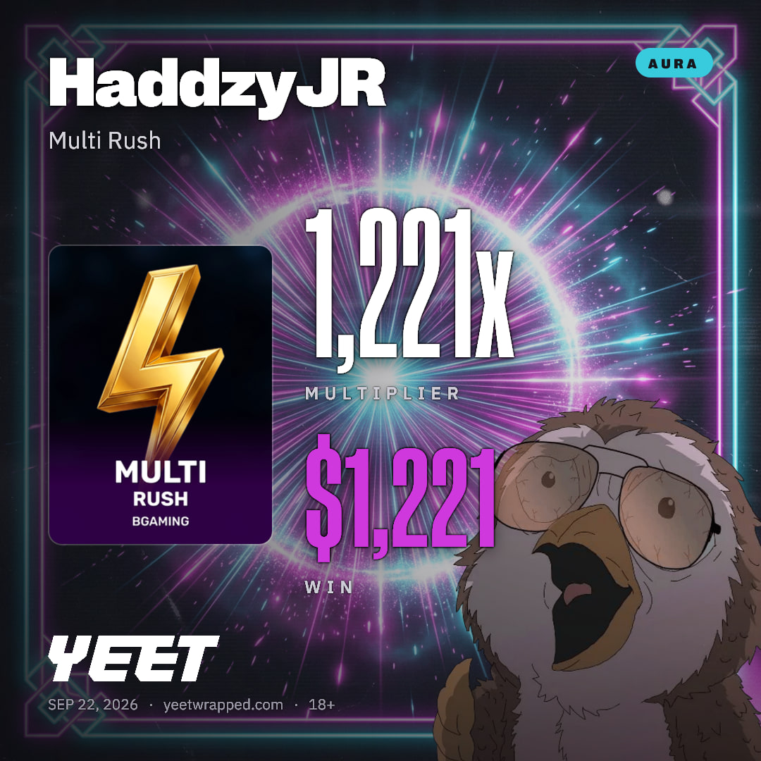 HaddzyJR hit 1,221x on Multi Rush