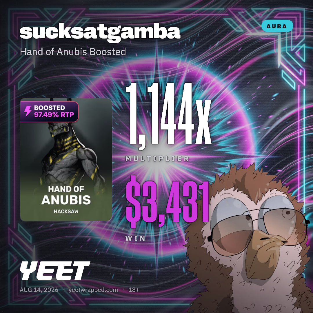 sucksatgamba hit 1,144x on Hand of Anubis Boosted