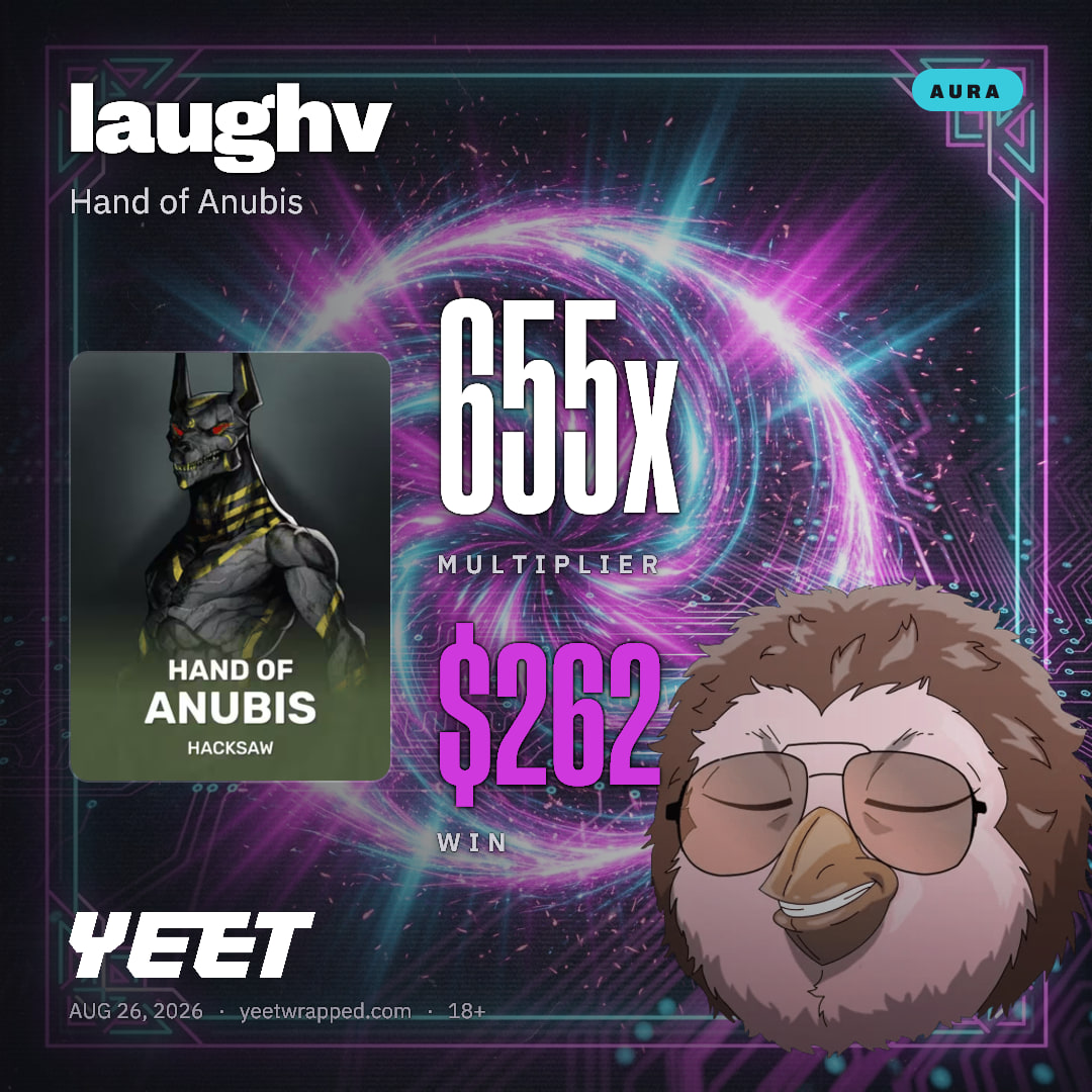 laughv hit 655.1x on Hand of Anubis