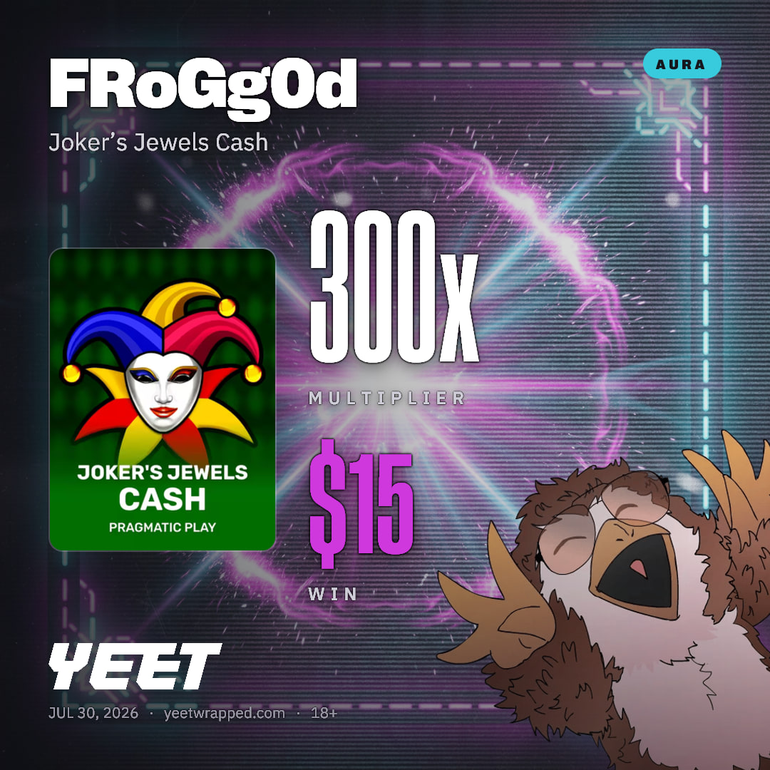 FRoGg0d hit 300x on Joker’s Jewels Cash