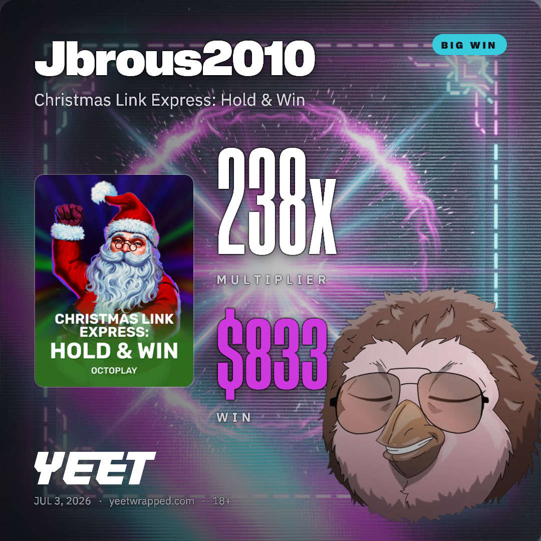 Jbrous2010 hit 238x on Christmas Link Express: Hold & Win
