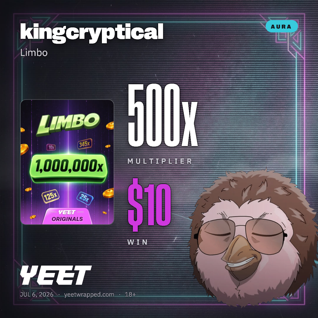 kingcryptical hit 500x on Limbo